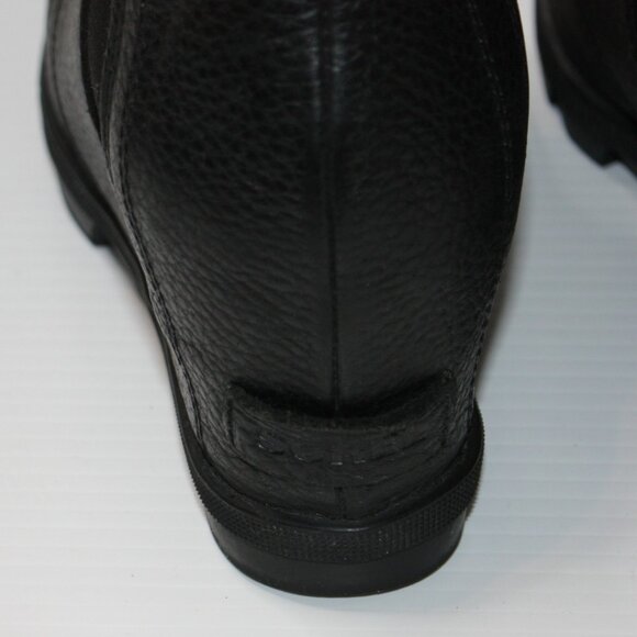 Sorel Joan of Arctic II Waterproof Wedge Booties Black Boots in size US 9 M - Picture 8 of 9